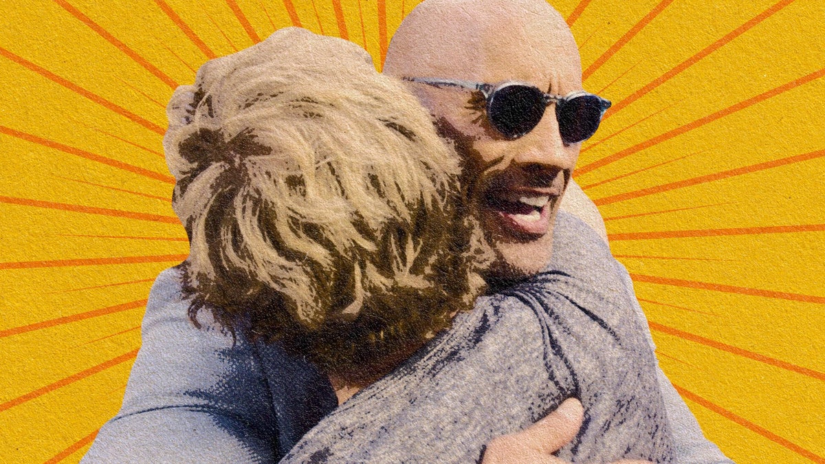 That Time Dwayne Johnson Taught Me How to Give Better Hugs