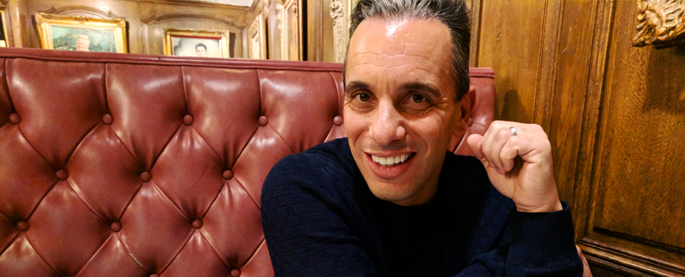 Comedian Sebastian Maniscalco is an Old-School Comic and Family Man (in a Good Way)